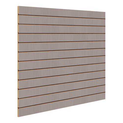 4' H*8' W Horizontal Slatwall Panels Without Metal Inserts